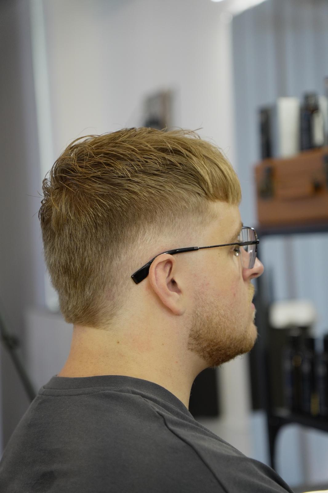 Mullet + arreglo de barba — después 2