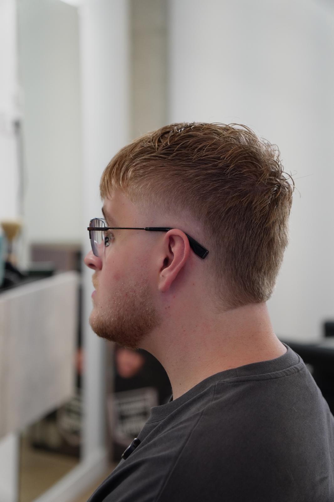 Mullet + arreglo de barba — después 1